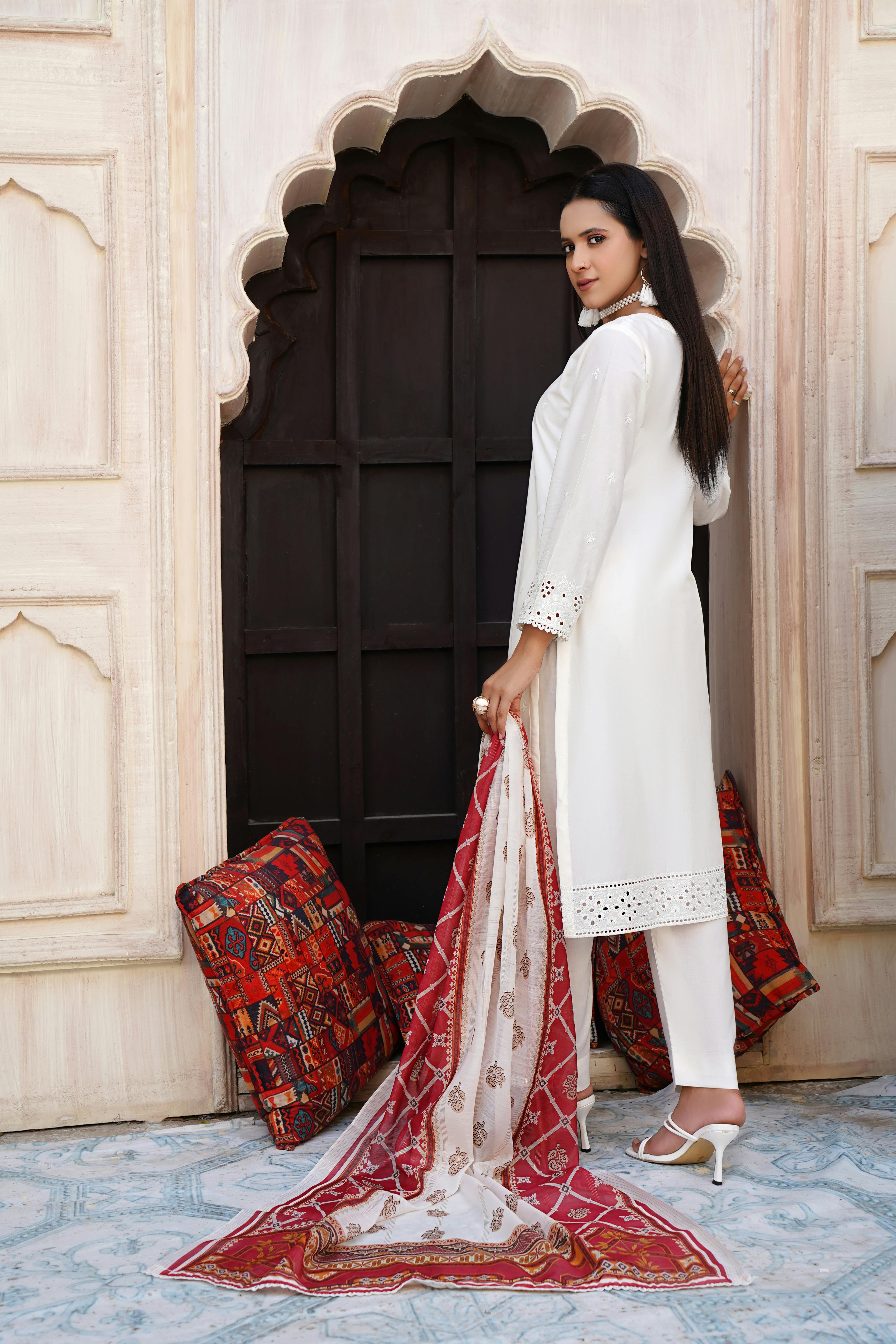 Kurta with Pant and Dupatta